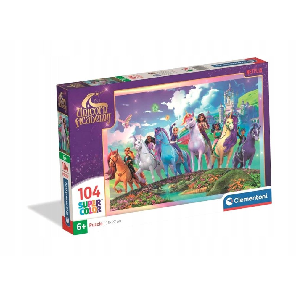 Unikornis Akadémia Mystic 104-piece puzzle Clementoni