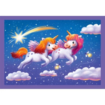 Unicorn One Day 4-in-1 puzzle Clementoni