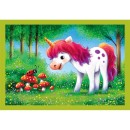 Unicorn One Day 4-in-1 puzzle Clementoni