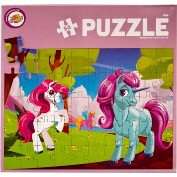 Unicorn Stroll 50-piece puzzle