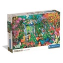 Colour Caretakers Greenhouse 500-piece Compact Puzzle Clementoni