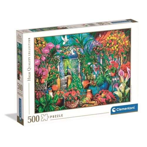 Colour Caretakers Glasshouse 500-piece puzzle Clementoni