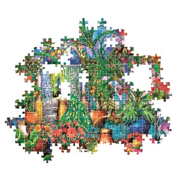 Colour Caretakers Glasshouse 500-piece puzzle Clementoni