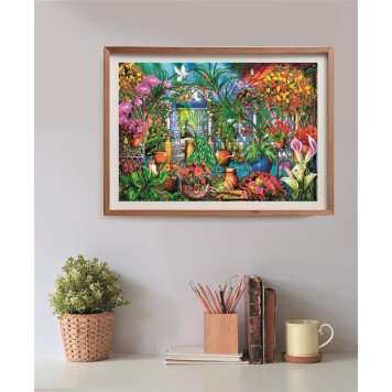 Colour Caretakers Glasshouse 500-piece puzzle Clementoni