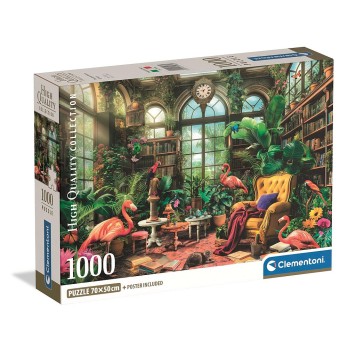 Colour Library Greenhouse 1000 pc Compact puzzle Clementoni
