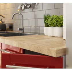 SZAFKA KUCHENNA POD ZLEWOZMYWAK OLIWIA S 80cm BIAŁA-CZERWONY POŁYSK