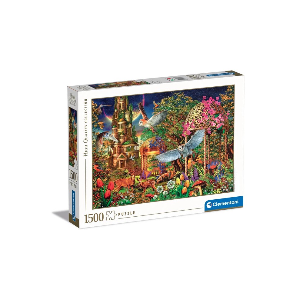 Fantasy Woodland Magic Garden 1500 pcs puzzle Clementoni
