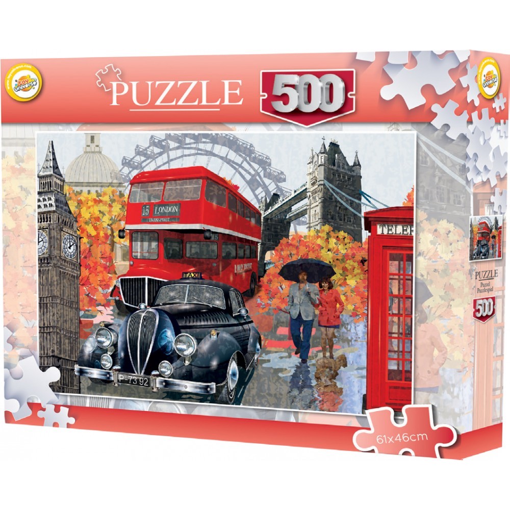 Cities (London) 500-piece puzzle