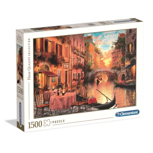 Cities Canal Venice 1500-piece Clementoni jigsaw puzzle