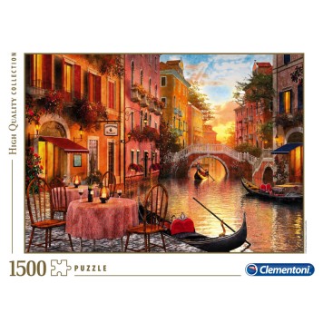 Cities Canal Venice 1500-piece Clementoni jigsaw puzzle