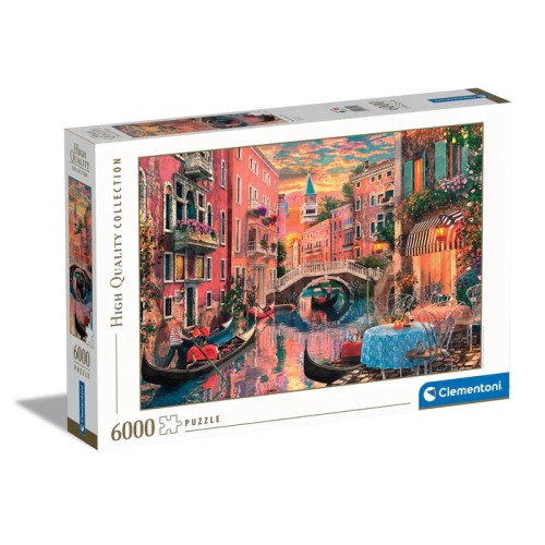 Cities Evening Sunset Venice 6000-piece puzzle Clementoni