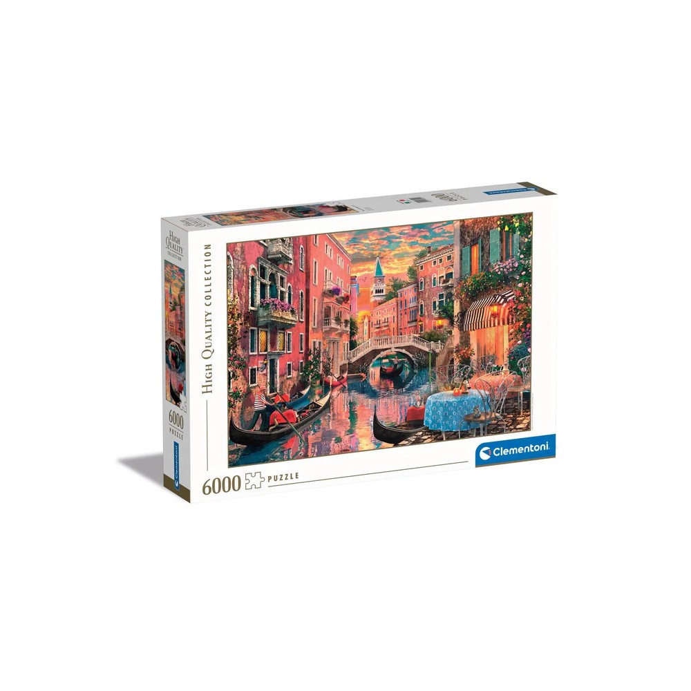 Cities Evening Sunset Venice 6000-piece puzzle Clementoni