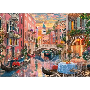 Cities Evening Sunset Venice 6000-piece puzzle Clementoni
