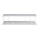 Coffee table Tars pakoworld white 120x50x30cm