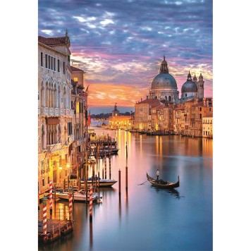 Cities Lighting Venice 500-piece puzzle Clementoni