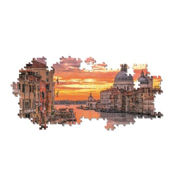 Cities The Grand Canal Venice 1000-piece panoramic puzzle Clementoni