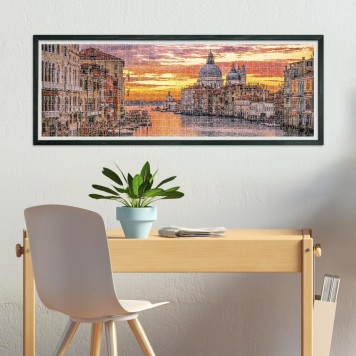 Cities The Grand Canal Venice 1000-piece panoramic puzzle Clementoni