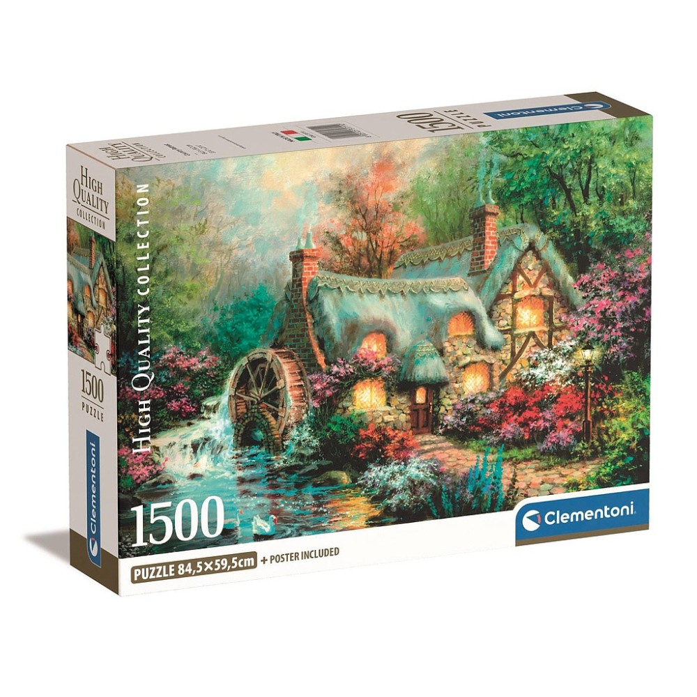 Cities Countryside Countryside 1500-piece Compact Puzzle Clementoni