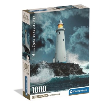 Colour Storm Lighthouse 1000-piece puzzle Clementoni