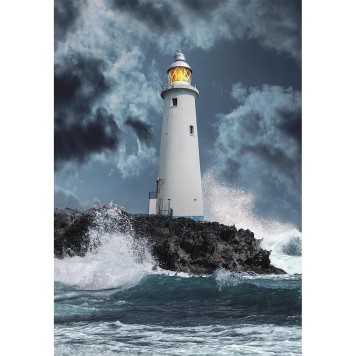 Colour Storm Lighthouse 1000-piece puzzle Clementoni