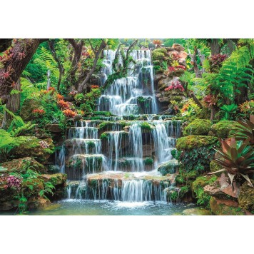 Colour Flow Waterfall 500 pcs Peace puzzle Clementoni