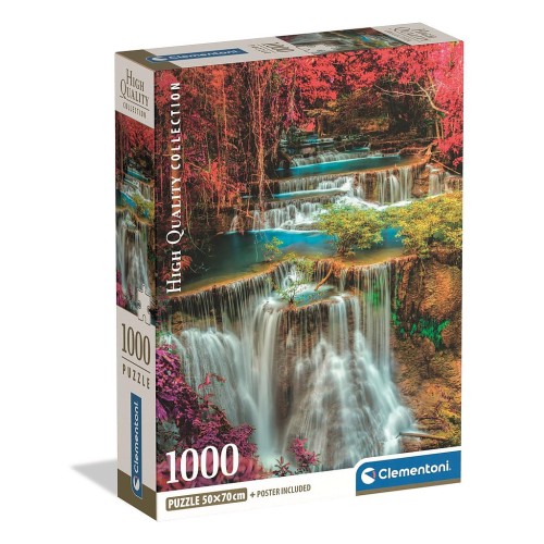 Colour Thai Falls Waterfall 1000 piece puzzle Clementoni