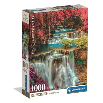 Colour Thai Falls Waterfall 1000 piece puzzle Clementoni
