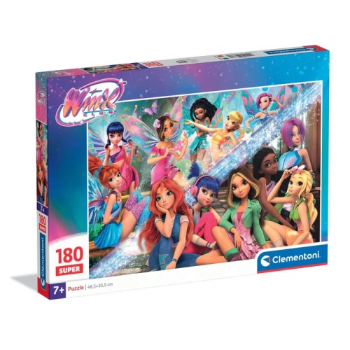 Winx Club Fairy Glam 180-piece Clementoni Puzzle