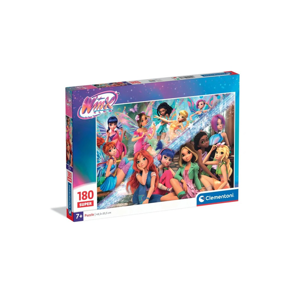 Winx Club Fairy Glam 180-piece Clementoni Puzzle