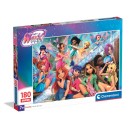 Winx Club Fairy Glam 180-piece Clementoni Puzzle