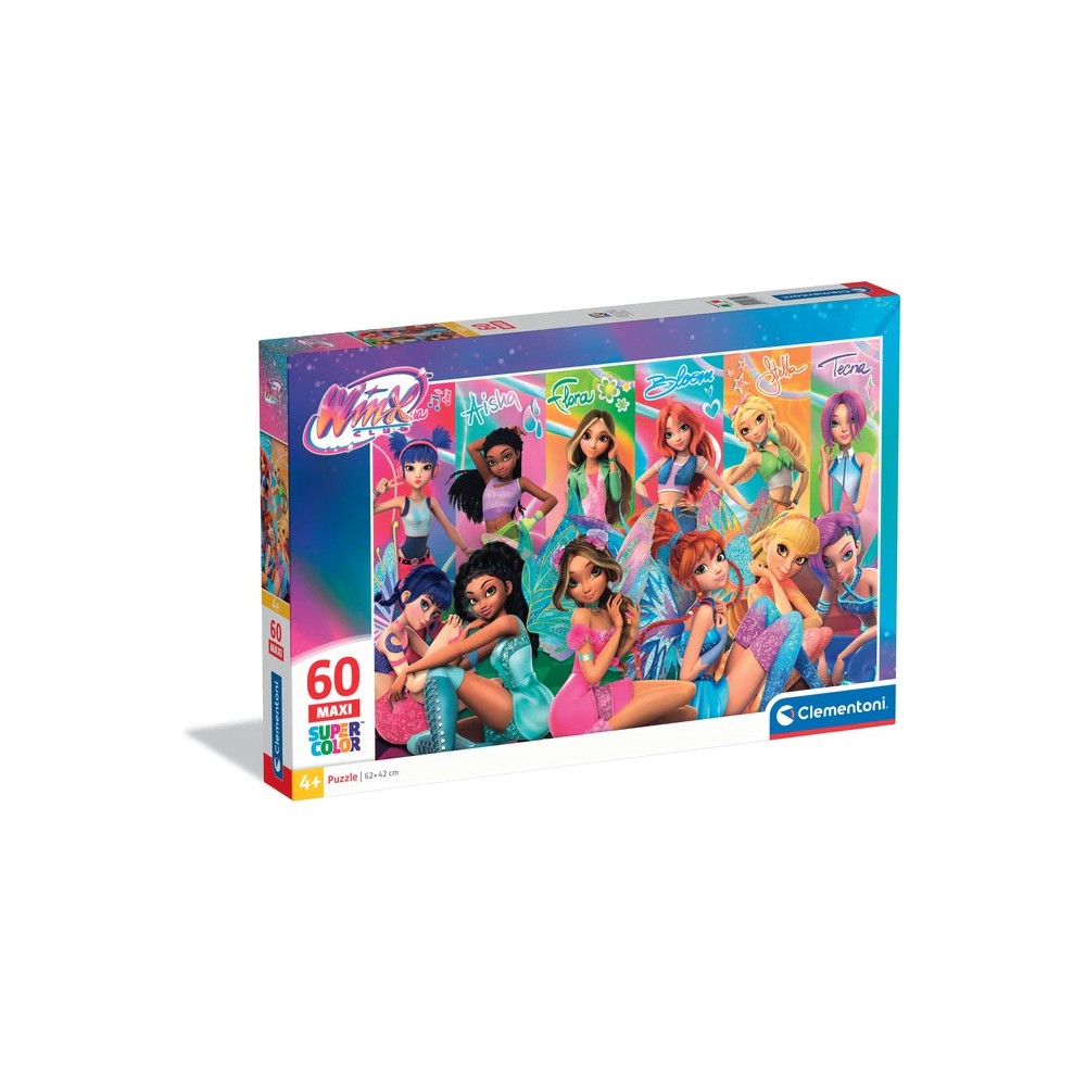 Winx Club Fairy Squad 60-piece maxi puzzle Clementoni