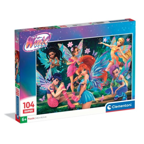 Winx Club Mystical 104-piece Super puzzle Clementoni