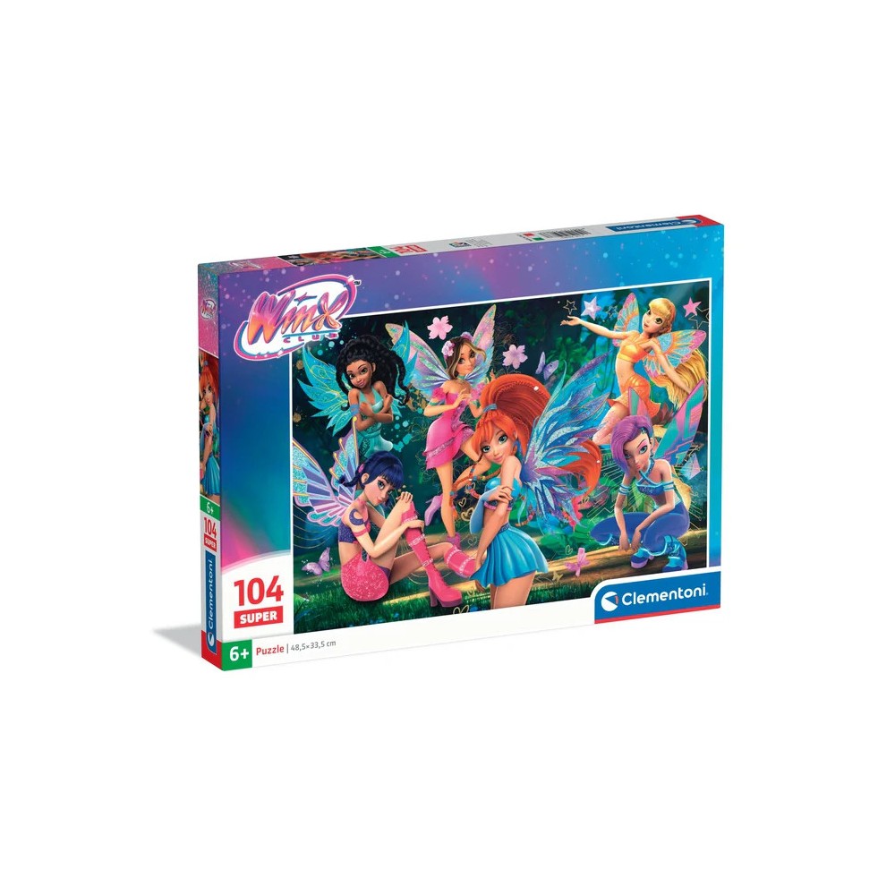Winx Club Mystical 104-piece Super puzzle Clementoni