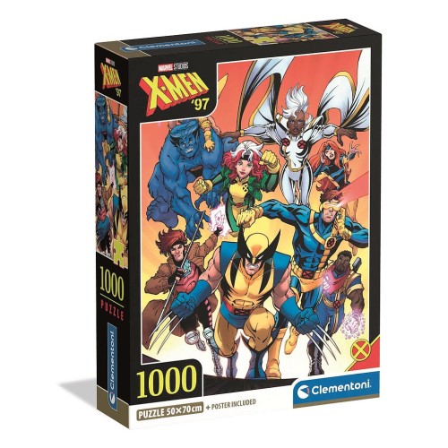 Colour X-men 1000-piece Compact puzzle Clementoni