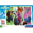 Zootropolis City Challenge 104-piece puzzle Clementoni