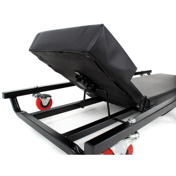 Leżak warsztatowy, leżanka z regujacją KD377