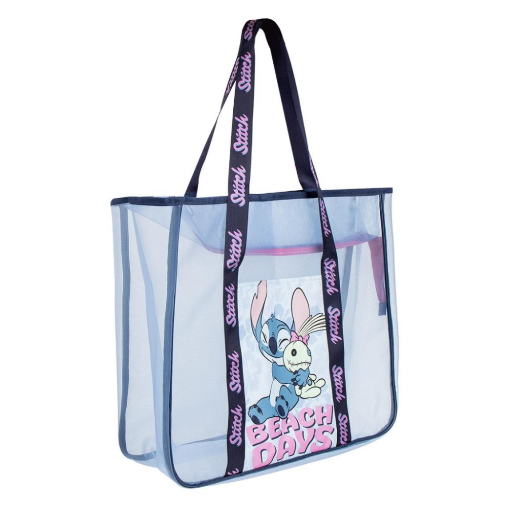 Disney Lilo and Stitch Beach Premium transparent beach bag 62 cm