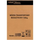 Wózek platformowy transportowy  magazynowy 150kg KD3091