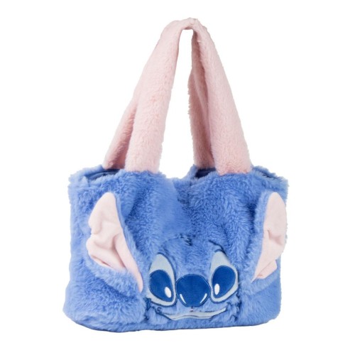 Disney Lilo and Stitch Fluffy plush shopping bag, 31 cm
