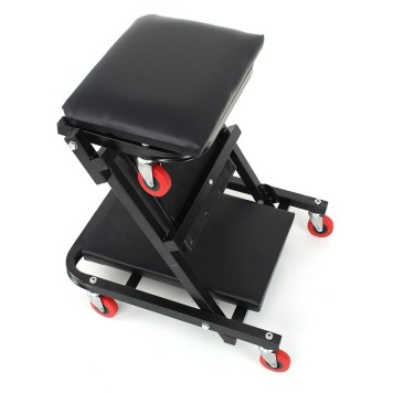 Leżak warsztatowy, siedzisko KD378 składane  Leżanka