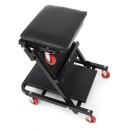 Leżak warsztatowy, siedzisko KD378 składane  Leżanka