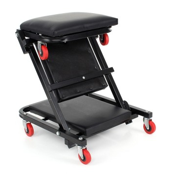 Leżak warsztatowy, siedzisko KD378 składane  Leżanka