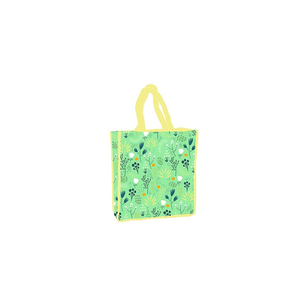 Flower Green shopping bag 34 cm