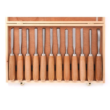 KOMPLET DŁUT RZEŹBIARSKICH 12 EL. KD11775