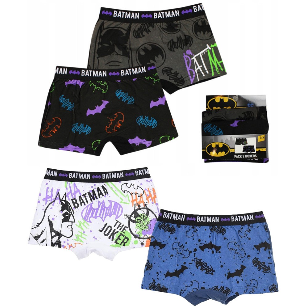 Batman kids' boxer shorts 2 pieces/pack