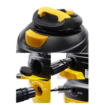 Odkurzacz przemysłowy na sucho i mokro 1400W KD481