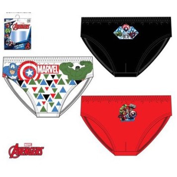 Avengers children’s underwear, 3-pack 2/3 years