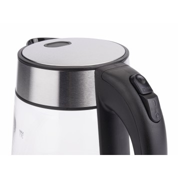 Czajnik elektryczny bezprzewodowy szklany LED 2200 PM-ECB-17-GB