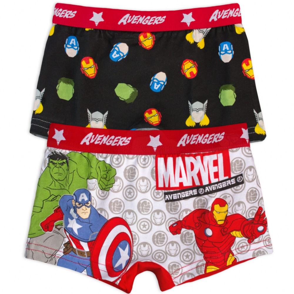 Avengers children's boxer shorts 2 pieces/pack 2/3 years