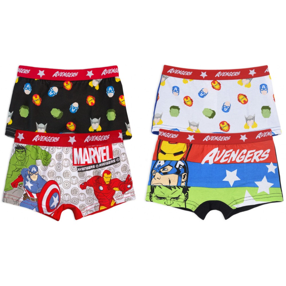Avengers kids' boxer shorts 2 pieces/pack